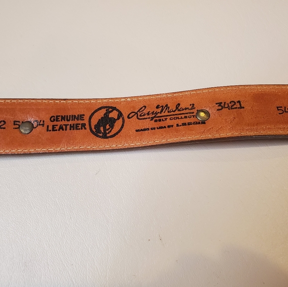 1984 vintage Larry Mahan belt - Picture 2 of 6
